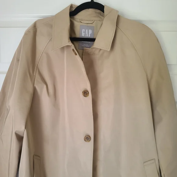 NWOT Men's Gap Mac Coat Size L - Picture 8 of 10